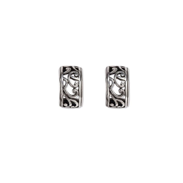 Paisley Hoop Earrings. E447