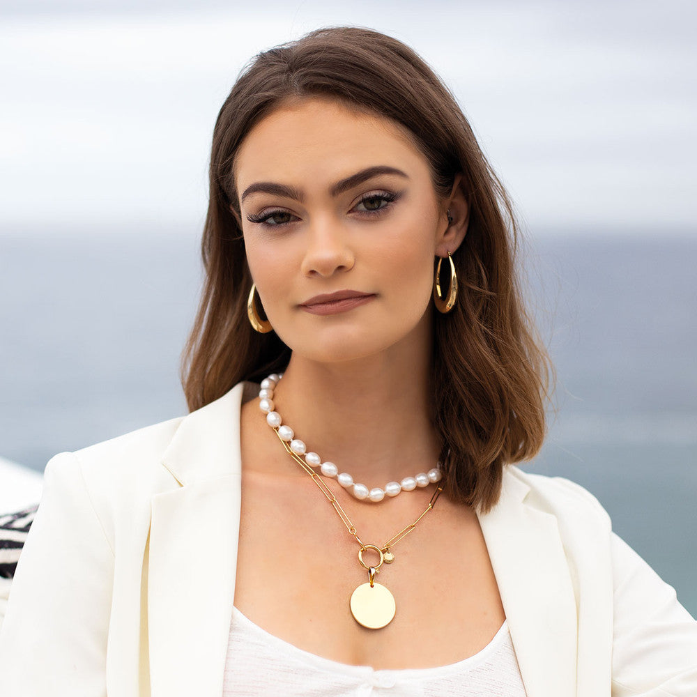 Clifton Pearl Necklace. N2110