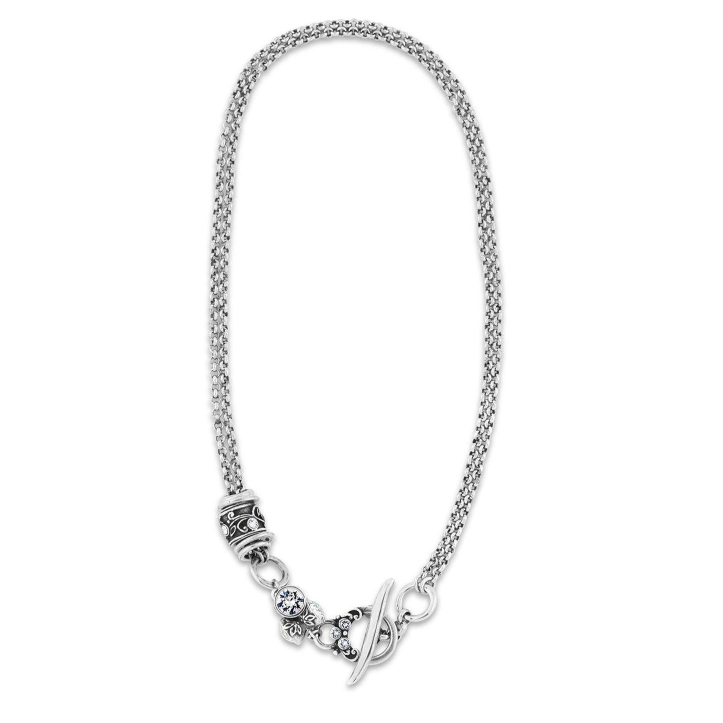 Lily Rose Floral Necklace. N1505