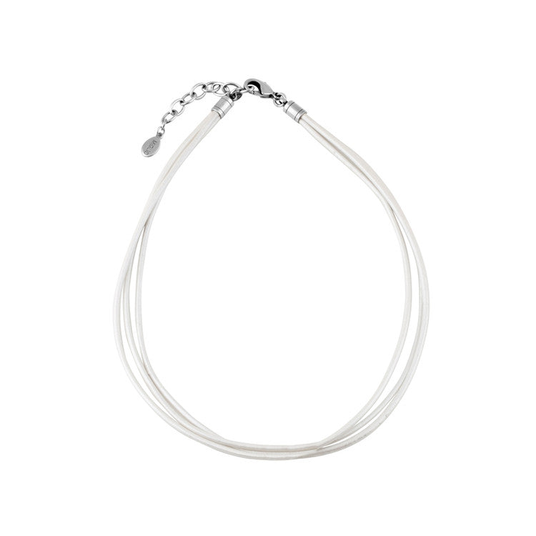 Pretty Angelic Leather Necklace. N1532