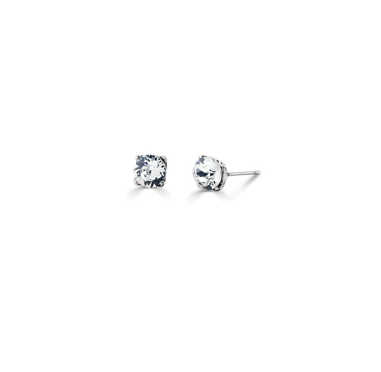 Solitaire Swarovski Stud Earrings. E2818