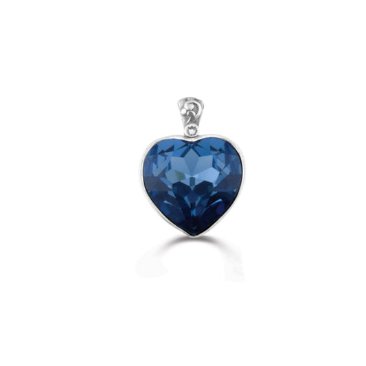 Meteor Heart Pendant. EN1432