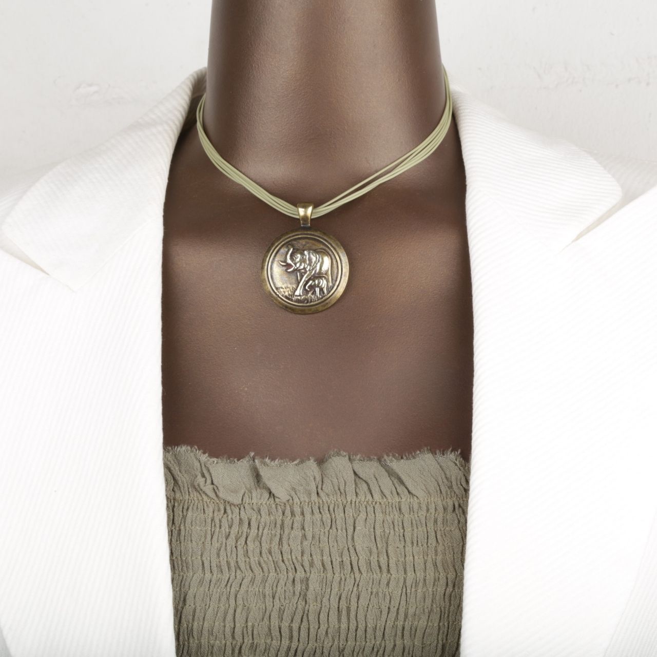 Eco Glam Thong Necklace. N131