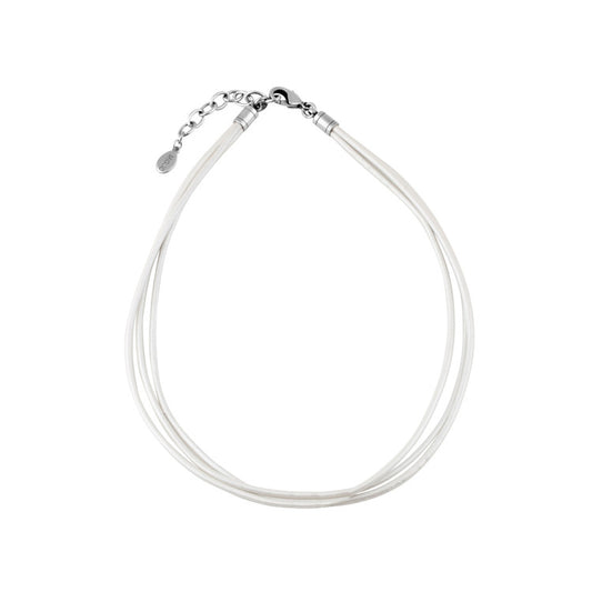 Pretty Angelic Leather Necklace. N1532